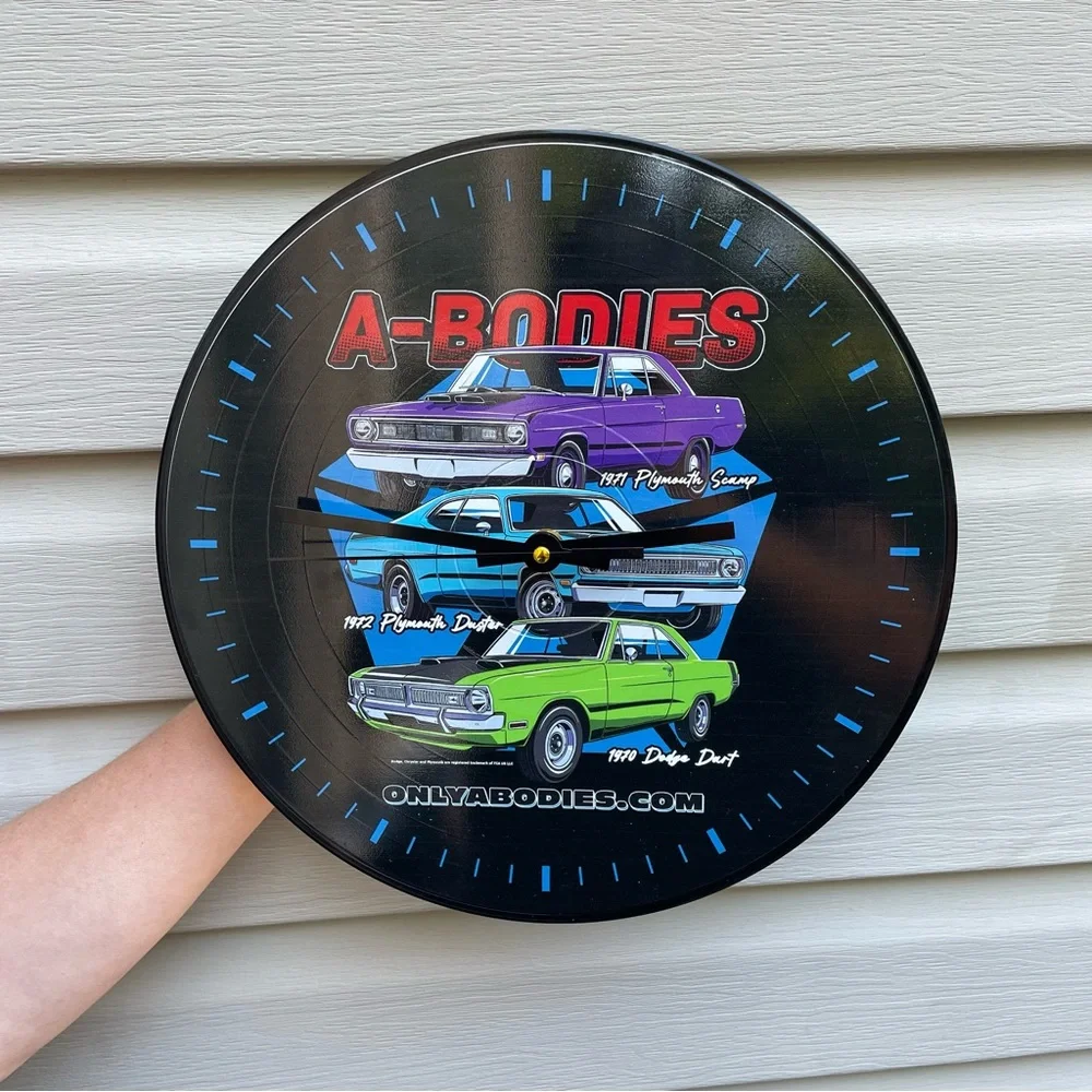 Only Abodies Custom Wall Clock